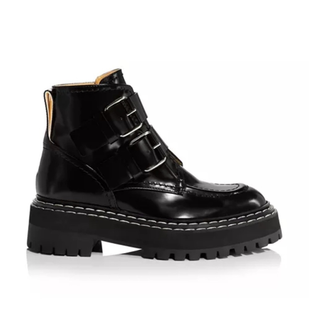 Proenza Schouler Buckled Lug Boots